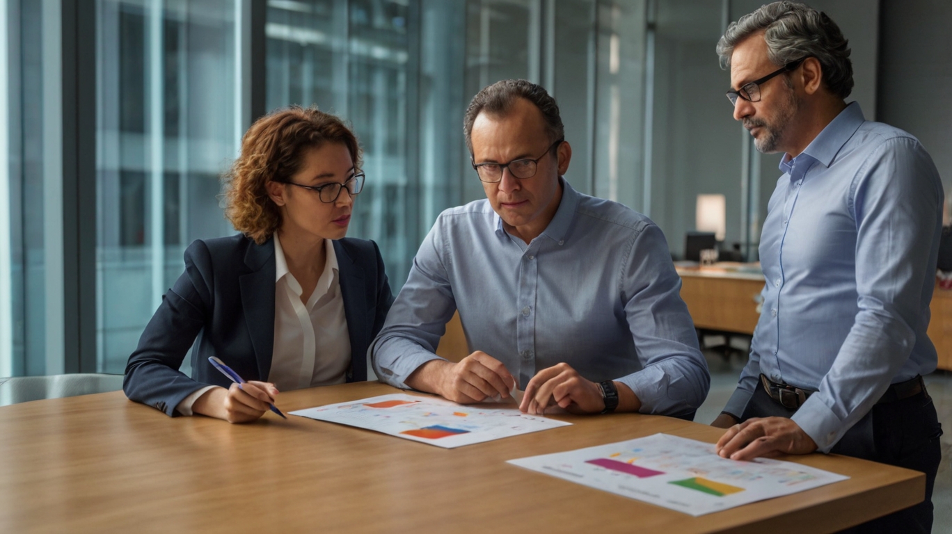 Equipe quorinethosa de auditoria financeira
